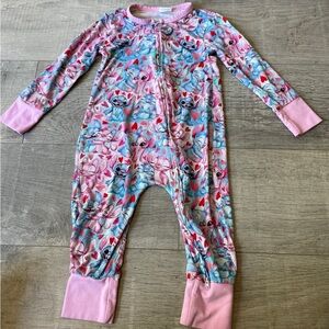 Stitch & Angel Bamboo Zippy